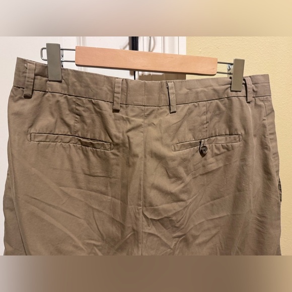 Banana Republic Men’s Khaki Chino Pants Straight Fit Flat Front Sz 34/30 - Picture 7 of 12
